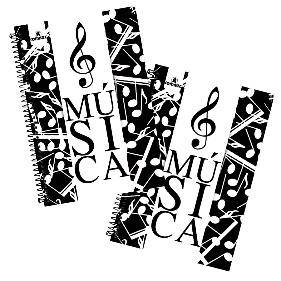 Capas para Caderno de Música e Instrumentos Musicais
