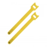 2 x Organizador de Cabos e Fios de Velcro - Fita 150x10mm - Amarelo - **EM ESTOQUE** 2 x Organizador de Cabos e Fios de Velcro - Fita 150x10mm - Amarelo - **EM ESTOQUE**