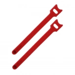 2 x Organizador de Cabos e Fios de Velcro - Fita 150x10mm - Vermelho - **EM ESTOQUE** 2 x Organizador de Cabos e Fios de Velcro - Fita 150x10mm - Vermelho - **EM ESTOQUE**