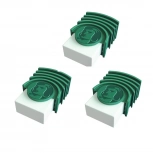 3 x Borracha Branca Mercur TR 18 - Látex com Capa Plástica - **EM ESTOQUE**