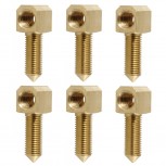 6 x Eixos para Arco - Violino / Viola - Latão - **EM ESTOQUE** 6 x Eixos para Arco - Violino / Viola - Latão - **EM ESTOQUE**