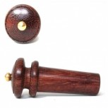 Botão para Violino 4/4 eCorde - HILL PIN GOLD - Rosewood - **EM ESTOQUE** Botão para Violino 4/4 eCorde - HILL PIN GOLD - Rosewood - **EM ESTOQUE**