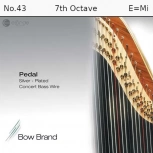 Corda MI para Harpa Pedal - 7º Oitava TARNISH - BOW BRAND / SILVER - **EM ESTOQUE** Corda MI para Harpa Pedal - 7º Oitava TARNISH - BOW BRAND / SILVER - **EM ESTOQUE**
