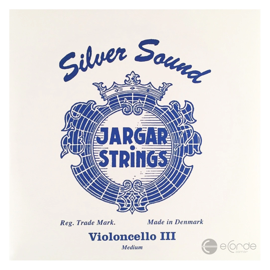 Corda SOL VIOLONCELO - JARGAR SILVER SOUND / MÉDIA - **EM ESTOQUE** Corda SOL VIOLONCELO - JARGAR SILVER SOUND / MÉDIA - **EM ESTOQUE**