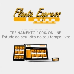 Curso de Flauta Transversal - Flauta Express - Para Iniciante na Flauta - **EM ESTOQUE** Curso de Flauta Transversal - Flauta Express - Para Iniciante na Flauta - **EM ESTOQUE**