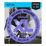 Encordoamento Guitarra - Daddário XL Nickel Wound EXL115B - Regular Light