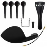 Kit Montagem Violino 3/4 - eCorde ÉBANO FRANCÊS - **EM ESTOQUE** Kit Montagem Violino 3/4 - eCorde ÉBANO FRANCÊS - **EM ESTOQUE**