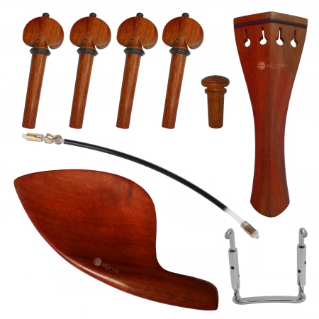Foto principal do produto Kit Montagem Violino 4/4 - eCorde BOXWOOD HILL BLACK LIGHT